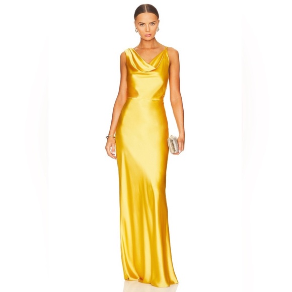 Veronica Beard Dresses & Skirts - NEW NWT VERONICA BEARD Sanderson Silk Satin Dress Bright Sunset